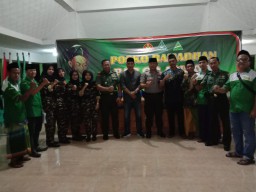 Beri Rasa Aman, GP Ansor Dirikan Posko Ramadan di Wilayah kec Wonoayu