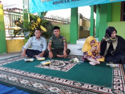 Babinsa 0816/12 Prambon hadiri buka bersama warga binaan