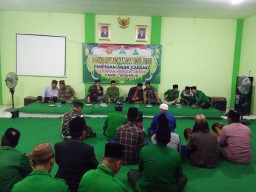 Danramil 0816/02 Candi hadiri peresmian posko ramadhan dan Idul fitri 1440 H/2019 M