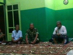 Pererat Tali Silaturahmi, Babinsa Koramil 0816/13 Wonoayu Buka Puasa Bersama Warga Binaan