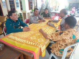 Menciptakan keamanan wilayah, Babinsa Desa Entalsewu di Bulan Ramadhan