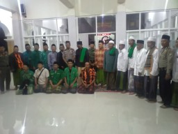 Danramil 0816/09 Krian hadiri Safari Ramadhan di Masjid Al-Taqwa Desa Kraton