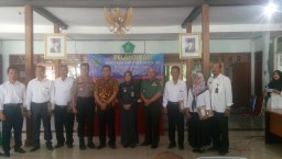 Danramil Bersama Forkopimka Prambon Hadiri Pelantikan BPD Desa Wirobiting