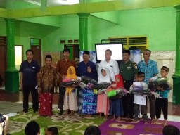 Danramil 0816/06 Tanggulangin Melaksanakan Kegiatan Buka Bersama dengan PT.Minarak Brantas Gas Inc