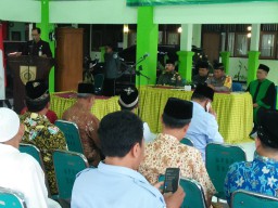 Danramil 0816/08 Jabon hadiri pelantikan dan Pengambilan Sumpah jabatan Kepala Desa Besuki Jabon
