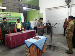 Danramil Jabon Bersama Forkopimka menghadiri pelantikan Kades dan Buka Bersama