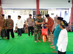 Danramil 0816/13 Wonoayu Hadiri Buka Puasa Bersama Muspika