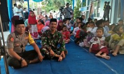 Danramil 0816/06 Tanggulangin Menghadiri Undangan dalam rangka Safari Ramadhan