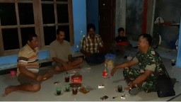 Babinsa Koramil 0816/12 Prambon aktif anjangsana ke warga masyarakat binaannya