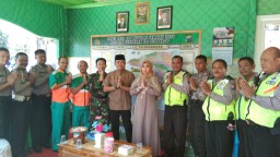 Koramil 0816/01 Kota Pengamanan Arus Mudik dan Balik Lebaran tahun 2019.