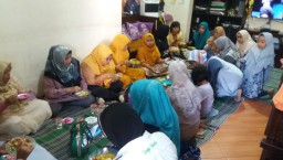 Anggota Ramil 07/Krembung Melaksanakan Halal Bihalal di Perum Gading Kirana Sidoarjo