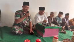 Danramil 0816/11 bersama anggota ikuti halal bihalal bersama Pepabri Cabang TArik