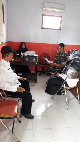 Babinsa Koramil Jabon,Komsos dan Mengingatkan akan Bahaya Narkoba.
