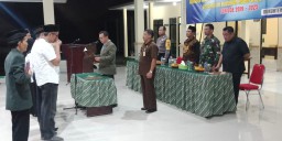Pelda Sonny Sanjaya menghadiri Peresmian anggota BPD desa Dukuh Tengah