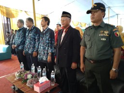 Babinsa Koramil 0816/09 Krian Peltu Puguh Santoso, S. Pdi hadiri reoni Akbar SMA AL ISLAM KRIAN.
