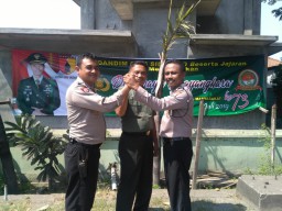 Koramil 0816/02 Candi : Dirgahayu Bhayangkara ke 73