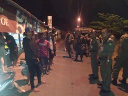 Babinsa 0816/06 Tanggulangin Mengikuti Kegiatan Operasi Gabungan