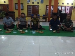 Babinsa Koramil 0816/13 Wonoayu Hadir Di Acara Rapat di Desa binaan