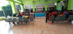 Rakor Bentuk Panitia HUT RI ke 74 dalam rangka persiapan lomba gerak jalan.