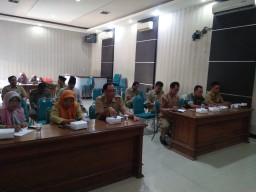 Batih Tuud Koramil 0816/08 Jabon Hadiri Rakor HUT kemerdekaan RI yang ke 74 tahun 2019