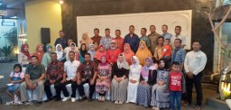 Danramil 0816/02 melaksanakan silaturahmi dan Pelepasan Anggota Memasuki Masa Purna Tugas