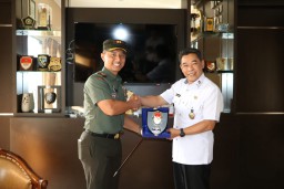 Tim Setjen Wantannas Kunjungi Kodim 0816/Sidoarjo