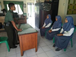 Senyum Teritorial Koramil 0816/15 Sukodono Dalam Membina Peserta Didik PKL Siswa SMK YPM 8