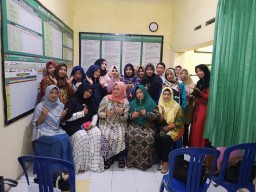 Pertemuan Rutin Ibu-ibu Persit KCK Ranting 14 Koramil 0816/13 Wonoayu Kodim 0816/Sidoarjo