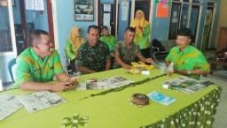 Tingkatkan Sinergitas, Babinsa Komsos Dengan Perangkat Desa Kali Dawir