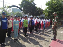 Anggota Koramil 0816/13 Wonoayu Dipercaya Seleksi Paskibra Ta 2019.