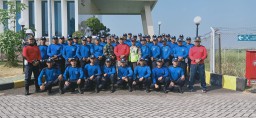 Hubungan Kerja Sama Antara Koramil 0816/08 Jabon Dan PT PGN Dalam Mendisiplinkan Security.