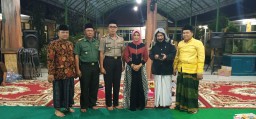 Danramil Bersama Forkopimka Prambon Hadiri Malam Tasyakuran HUT RI Ke 74 Tahun 2019.
