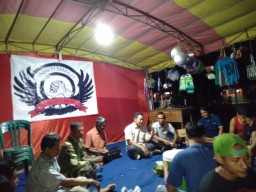 Babinsa Jabon Hadiri Kegiatan Tasyakuran Menyambut HUT Kemerdekaan RI Ke 74 Tahun.