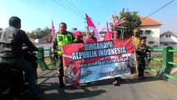 Aspirasi Babinsa Koramil 0816/15 Sukodono Desa Jogosatru Terwujud Dalam Karnaval Peringatan HUT RI Ke 74
