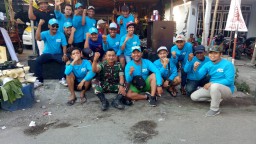 Babinsa Koramil 0816/17 Gedangan Komsos Dengan Para Pemuda Binaannya