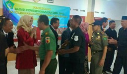 Danramil 0816/06 Tanggulangin Hadiri Acara Pengukuhan Dan Serah Terima Jabatan Anggota BPD Desa Kali Sampurno