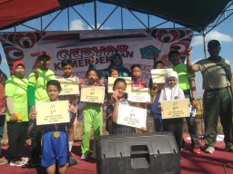 Kegiatan Fun Run Kecamatan Taman Kabupaten Sidoarjo