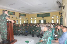 Pertama Kali, Dandim 0816/Sidoarjo berikan pembekalan kepada anggota Kodim 0816/Sidoarjo
