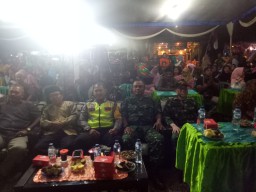 Semarak HUT ke-74 Kemerdekaan RI, Karang Taruna Desa Sidomulyo Gelar Orkes Melayu DELLANA