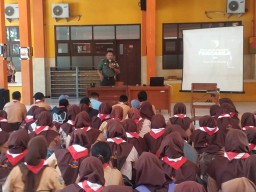 Koramil 0816/03 Buduran bekali Wawasan Kebangsaan untuk Siswa SMK Sepuluh Nompember