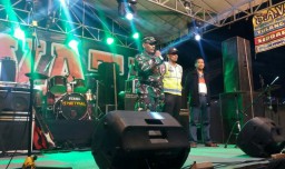 Babinsa Koramil 0816/06 Tanggulangin PAM Dangdutan Dalam Rangka HUT RI Ke-74 Di Wilayah Teritorial