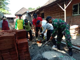 Anggota Ramil 07/Krembung Laksanakan Kegiatan Krembung Guyub Rukun