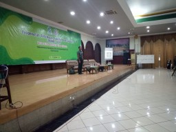 Kasdim 0816/Sidoarjo bekali mahasiswa Unusida dengan materi Wasbang