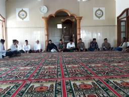 Danramil 0816/09 Kapten Inf Siswanto hadiri safari jumat bersama forkopimka Krian.