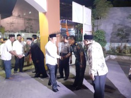Danramil 0816/16 Waru hadiri pelantikkan BPD Pepelegi Waru