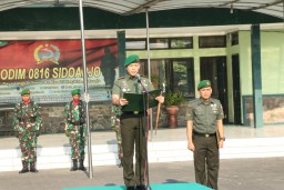 Kodim 0816 Sidoarjo Gelar Upacara Haornas Ke 36