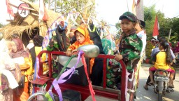 Babinsa Koramil 11/Tarik ikut Meriahkan Acara Peringatan Tahun Baru Islam 1441 H
