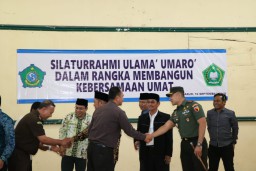 Dandim 0816/Sidoarjo hadiri acara Silahturahmi ulama UMARO