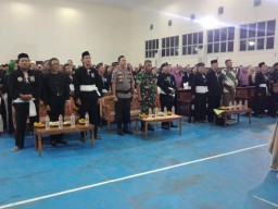 Danramil 0816/18 Sedati hadiri acara pengesahan warga baru PSHT