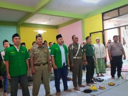 Babinsa 0816/13 Mendampingi Opening Raker GP Ansor Wonoayu masa khidmad tahun 2019-2021